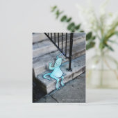 stoepietssluggo briefkaart (Staand voorkant)