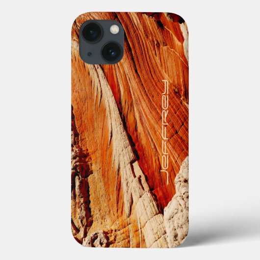 Stoer Robuust Zuidwesten Naam Bruin Tan Abstract Case-Mate iPhone Case (Achterkant)