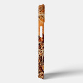 Stoer Robuust Zuidwesten Naam Bruin Tan Abstract Case-Mate iPhone Case (Achterkant / Rechts)