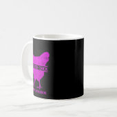 Stoere Chick Fibromyalgia Warrior - Bewustzijn Koffiemok (Voorkant links)