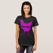 Stoere Chick Fibromyalgia Warrior - Bewustzijn T-shirt (Voorkant volledig)