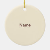 Stoere Christelijke moeder ornament (Achterkant)
