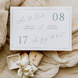 Stoere Cottage Save the Date Huwelijksaankondiging