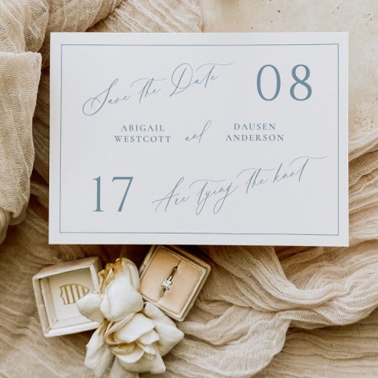 Stoere Cottage Save the Date Huwelijksaankondiging