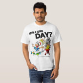 "Stoere dag" Grappig T-shirt (Voorkant volledig)