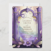 STOERE-ELFENHUWELIJKSUITNODIGING SPROOKJE PAARS GO KAART (Voorkant)