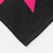 Stoere jongens Draag roze Mannen en jongens onders Fleece Deken (Hoek)