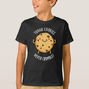 Stoere koekjes nooit afbrokkelen grappig eten woor t-shirt