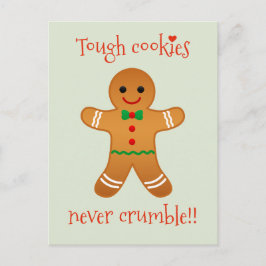 Stoere koekjes verkruimelen nooit! - Krijg goed Ke Feestdagenkaart