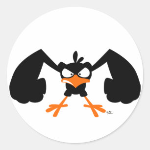 Stoere lil' birdie :) sticker