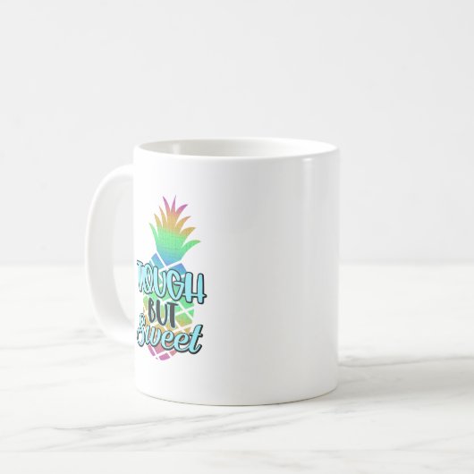 Stoere maar lieve design Mok (Voorkant links)