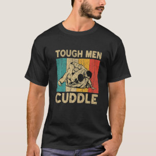 Stoere Mannen Knuffel  BJJ Braziliaans Jiu Jitsu T-shirt