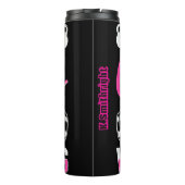 Stoere Meisjes Lift Gewichten Grafisch Thermosbeker (Achterkant)