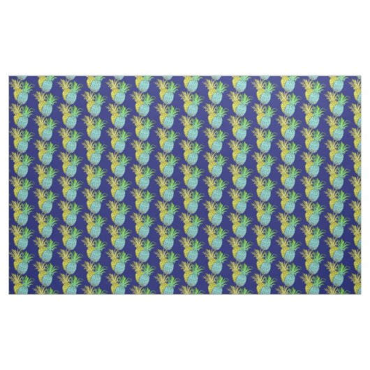Stof anananas (Yard (91,4 cm))