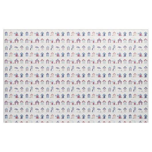 Stof - Beach Huts (Fat Quarter)