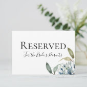 Stof Blauw Botanisch Gereserveerd Gebied (Staand voorkant)