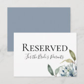 Stof Blauw Botanisch Gereserveerd Gebied (Voorkant / Achterkant)