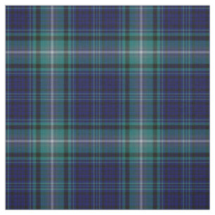 Stof - Blauw en groen - Tartan