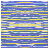 Stof - Blauw/Lavendel/Gele Strepen (Close Up)
