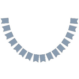 Stof Blauw Vlaggetjes