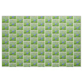 Stof - Blauwe knuppels (Yard (91,4 cm))