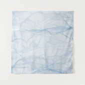 Stof blauwe moderne achtergrond kunst wandkleed (Voorkant (horizontaal))