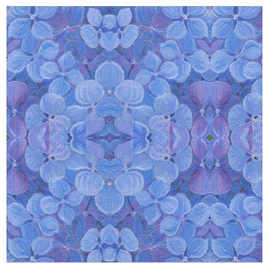 Stof - Blue Hydrangea (Close Up)