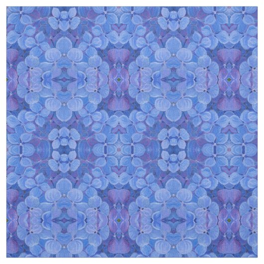 Stof - Blue Hydrangea (Swatch)