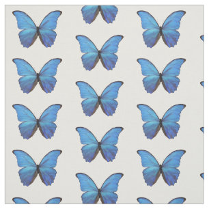 Stof - Blue Morpho Butterflies