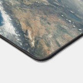 stof boven het middellandse-zeegebied en het Zee c Bureaumat (Hoek)