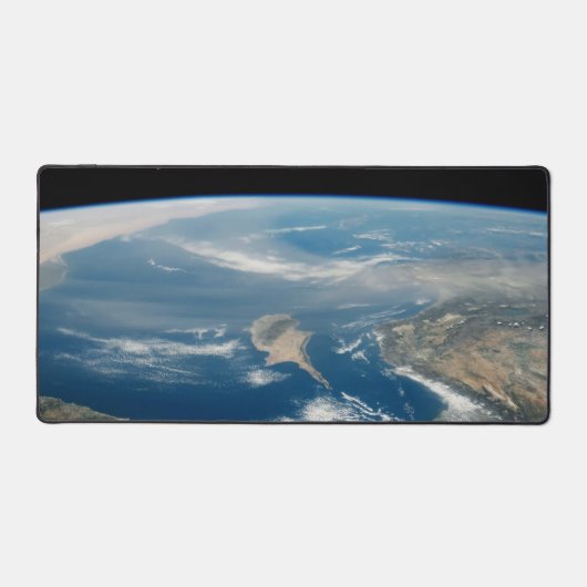 stof boven het middellandse-zeegebied en het Zee c Bureaumat (Voorkant)