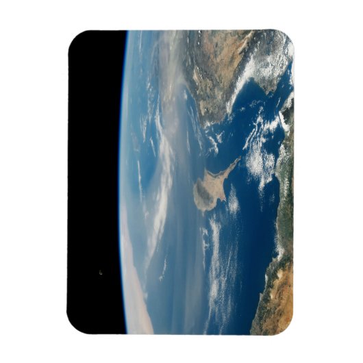 stof boven het middellandse-zeegebied en het Zee c Magneet (Verticaal)