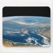 stof boven het middellandse-zeegebied en het Zee c Muismat (Voorkant)