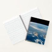 stof boven het middellandse-zeegebied en het Zee c Notitieboek (Binnen)