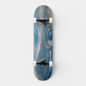 stof boven het middellandse-zeegebied en het Zee c Persoonlijk Skateboard (Voorkant)