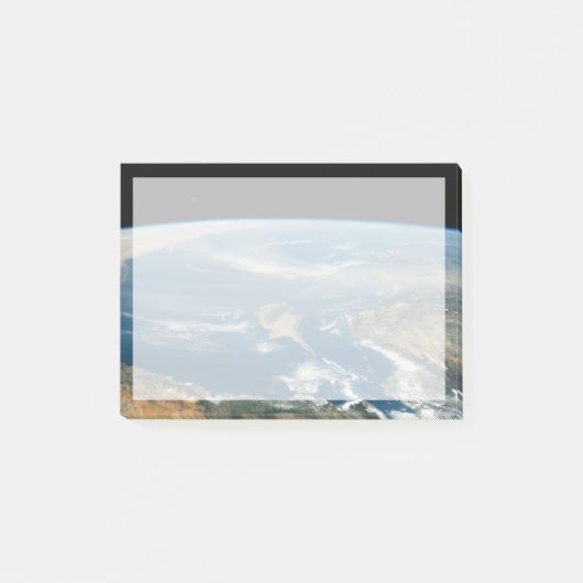 stof boven het middellandse-zeegebied en het Zee c Post-it® Notes (Voorkant)