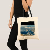 stof boven het middellandse-zeegebied en het Zee c Tote Bag (Voorkant (product))