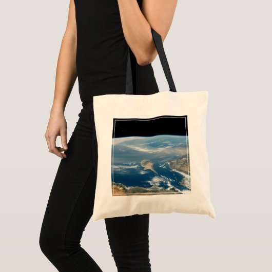 stof boven het middellandse-zeegebied en het Zee c Tote Bag (Voorkant (product))