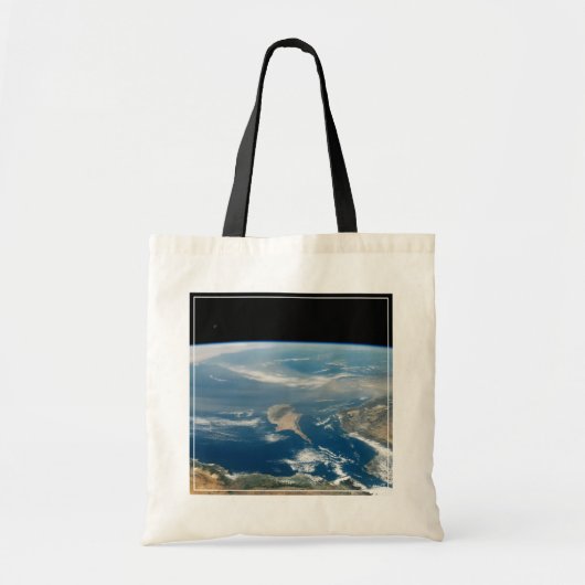 stof boven het middellandse-zeegebied en het Zee c Tote Bag (Voorkant)