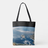 stof boven het middellandse-zeegebied en het Zee c Tote Bag (Achterkant)