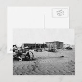 Stof Bowl 1935. Briefkaart (Voorkant / Achterkant)