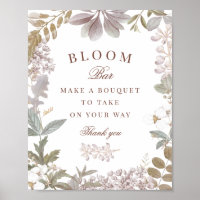 Stof Bruidsboeket Shower Bloem Bar