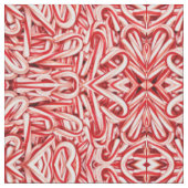 Stof - Candy Cane Abstract. (Close Up)