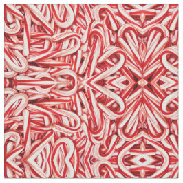 Stof - Candy Cane Abstract.