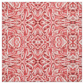Stof - Candy Cane Abstract. (Swatch)