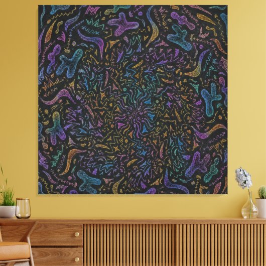 Stof Canvas Afdruk (Insitu (Woonkamer))
