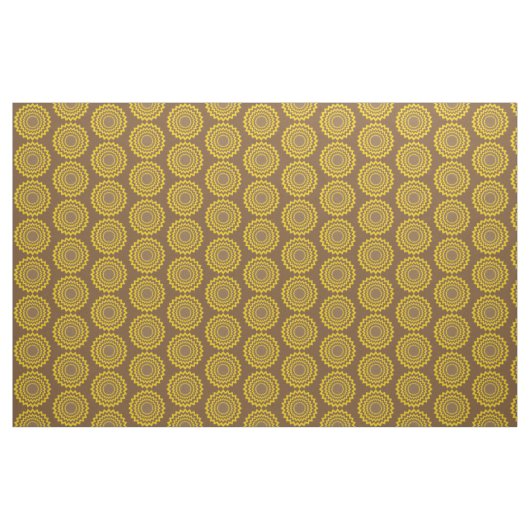 Stof - Concentric Jagged Circles (Fat Quarter)