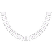 Stof Confetti Waterverf Stippen Bunting Flag