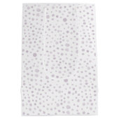 Stof Confetti Waterverf Stippen Gift Bag Medium Cadeauzakje (Achterkant)