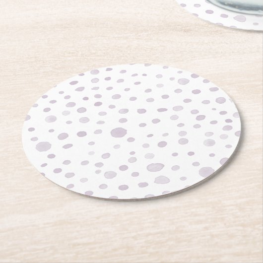 Stof Confetti Waterverf Stippen Onderzetter (Gebogen)